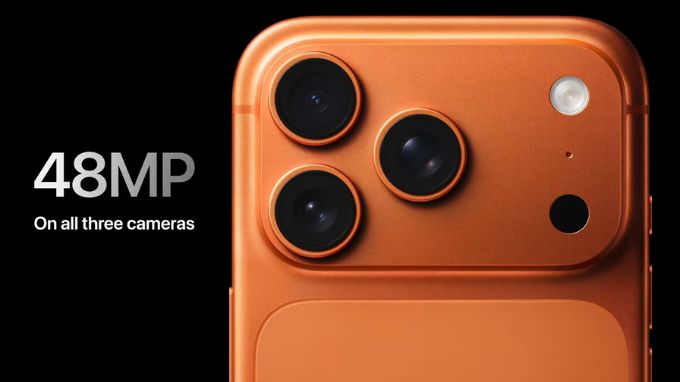 iPhone 17 Pro 512GB sở hữu camera 48MP